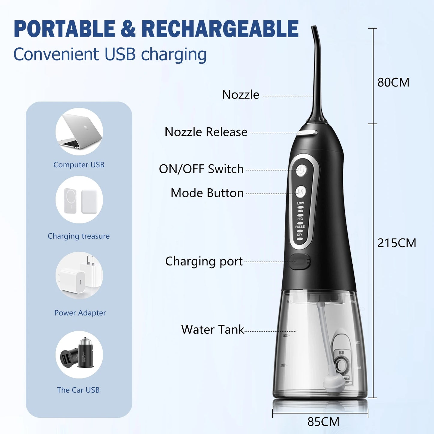 ToothVitality™ WaterFlosser